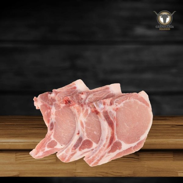Chuleta de lomo de cerdo en Madrid